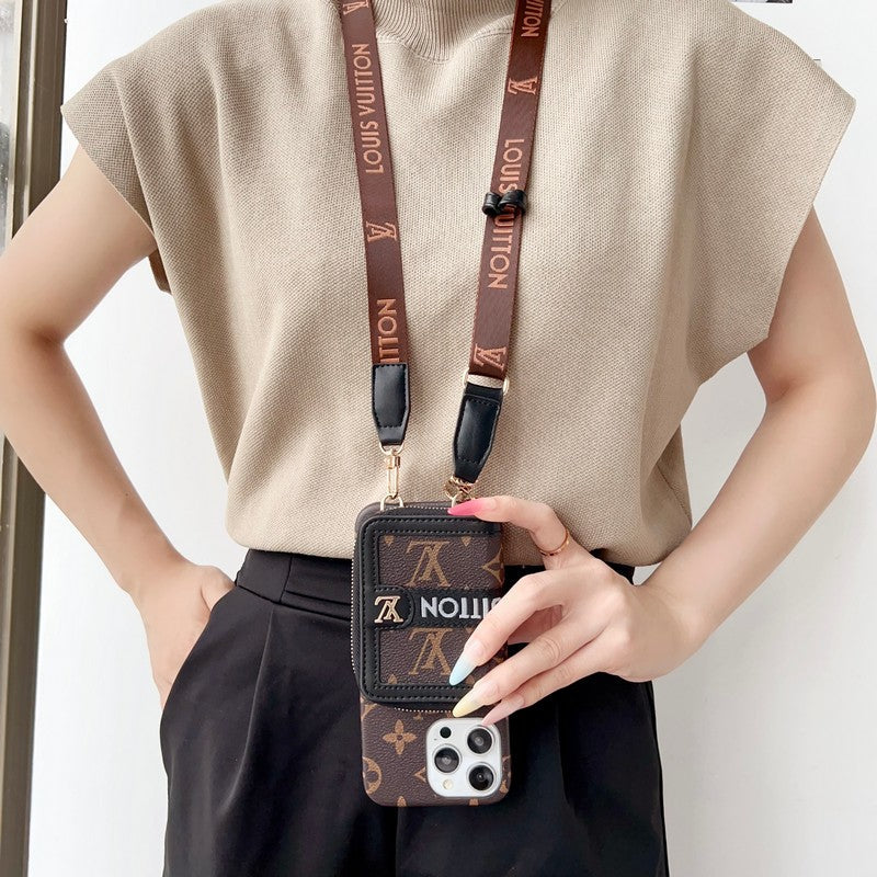 Lou GG -korttikotelon ketju iPhone-kotelo