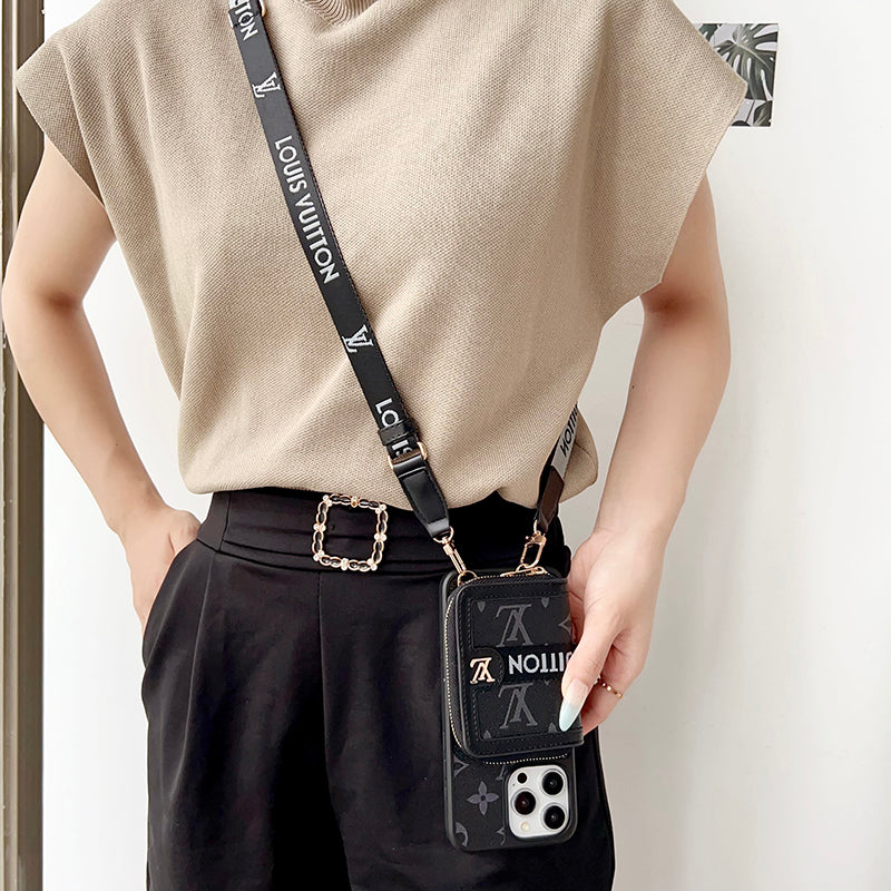 Θήκη για iPhone με αλυσίδα Lou GG Card Holder