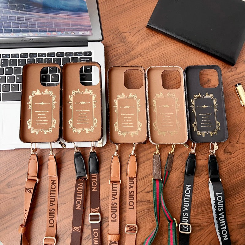 Lou GG -korttikotelon ketju iPhone-kotelo
