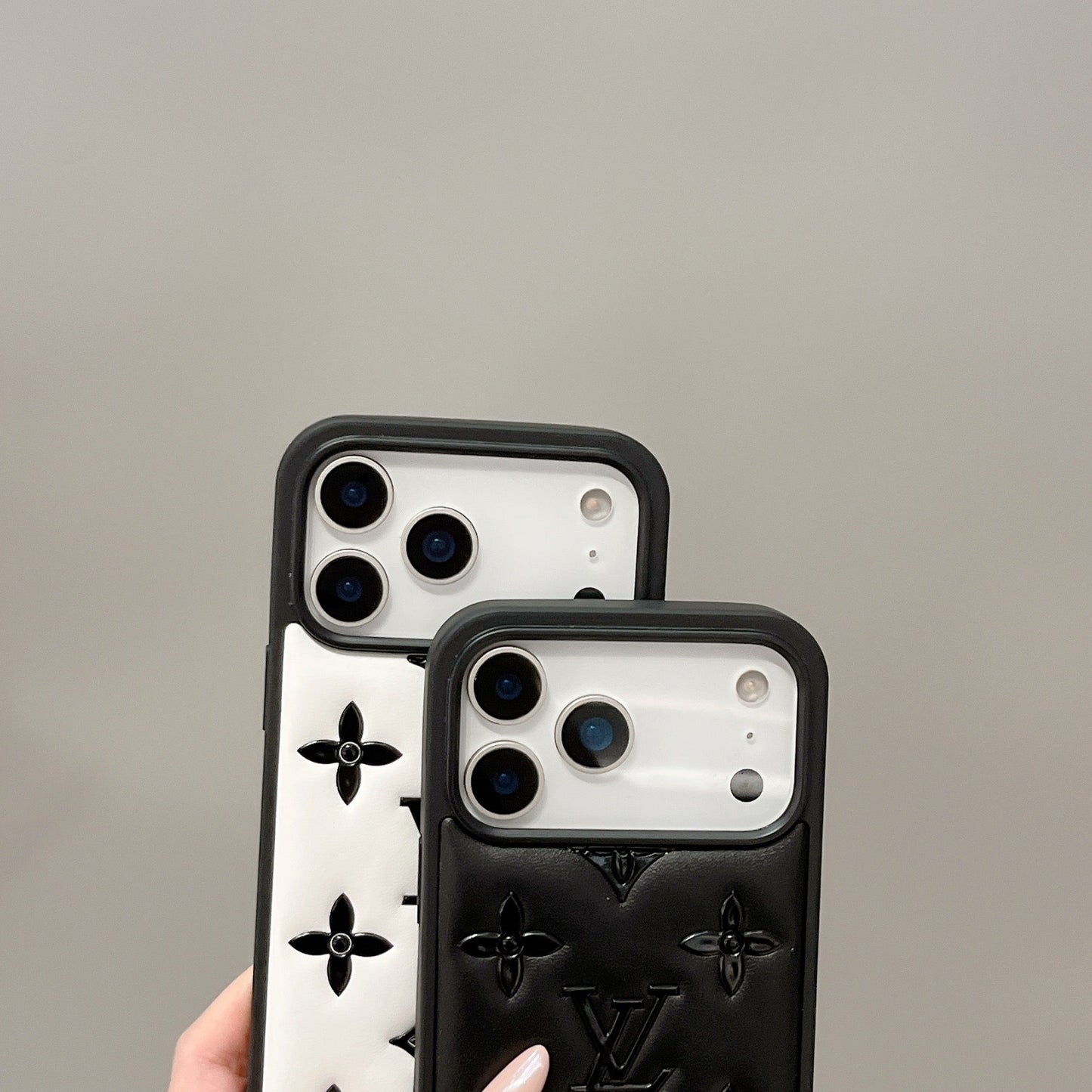 Luksus 3D-præget designer iPhone-cover