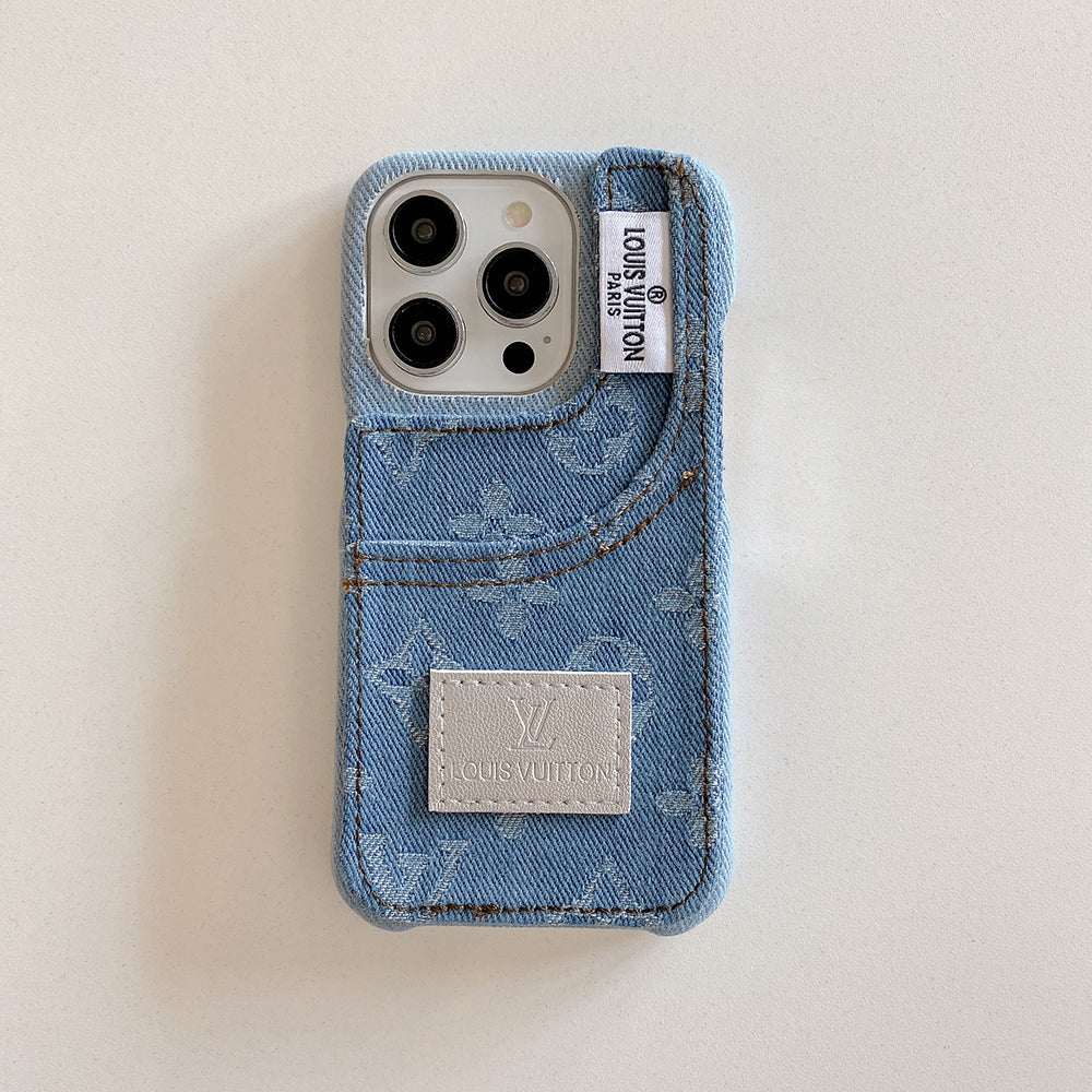 Etui na iPhone'a we wzór Lou Jeans
