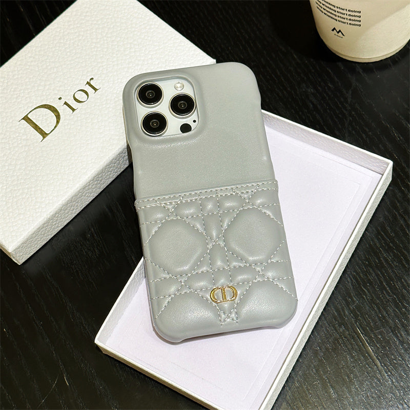 Funda de cuero para iPhone CD