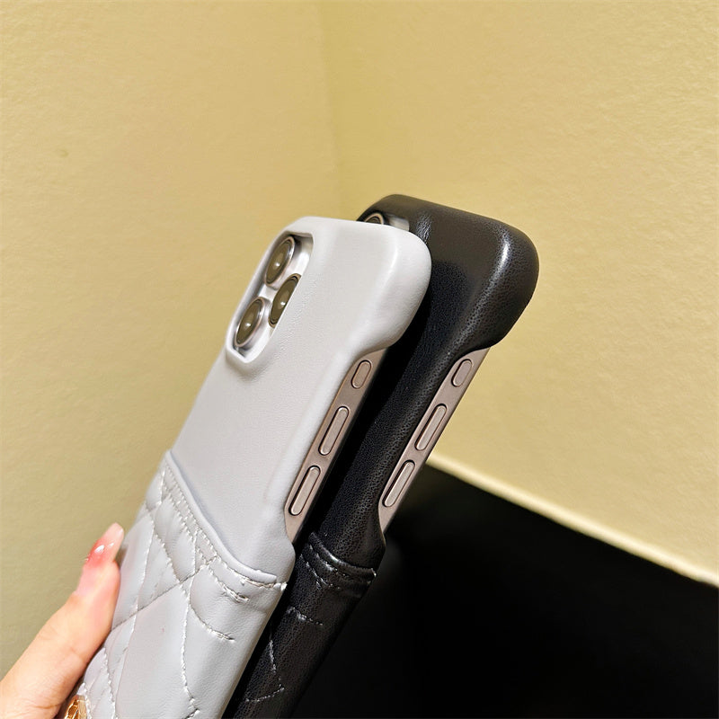 Funda de cuero para iPhone CD