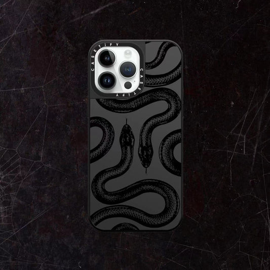 ZWART KINGSNAKE iPHONE-HOESJE
