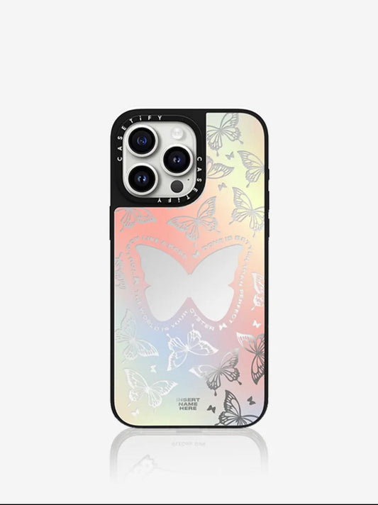 "CASETIFY" Hoesje voor IPHONE van de Vlinder van de Fantasie