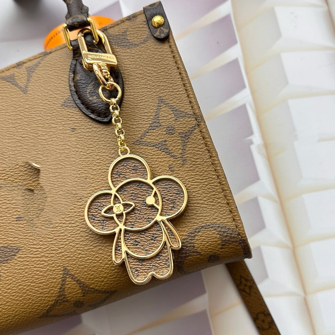 Chaveiro fantoche de luxo