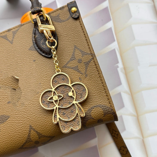 Chaveiro fantoche de luxo