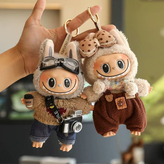 Pacote de coleção Labubu! Fofo demais para manusear – junte-os!