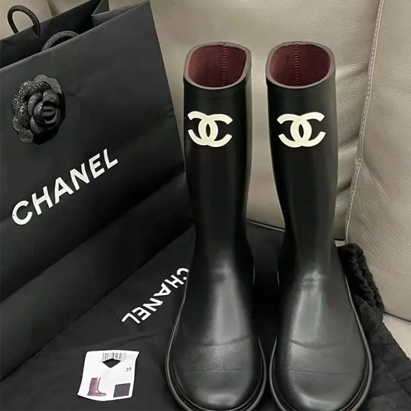 Elegante klassieke waterdichte hoge laarzen – tijdloze stijl & Comfort