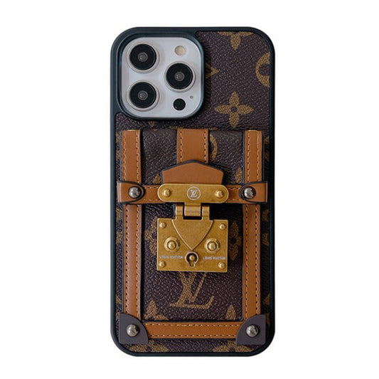 Lou GG Kartenhalter-Ketten-iPhone-Hülle