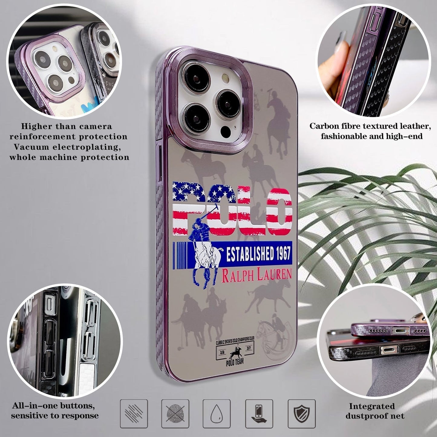 Funda iPhone A31 A32 POLO