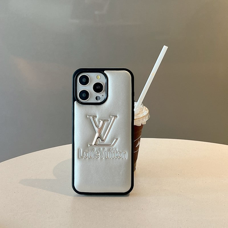 Étui pour iPhone en cuir Lou