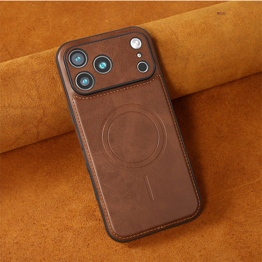 Étui MagSafe en similicuir de haute qualité