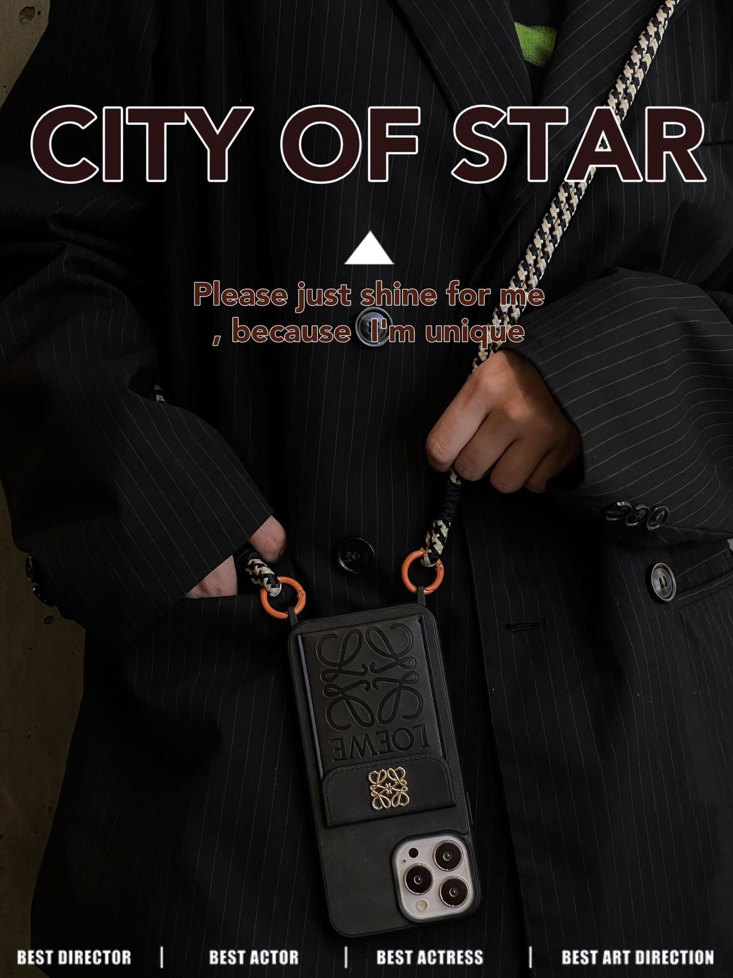 Loe korthållare iPhone läderfodral