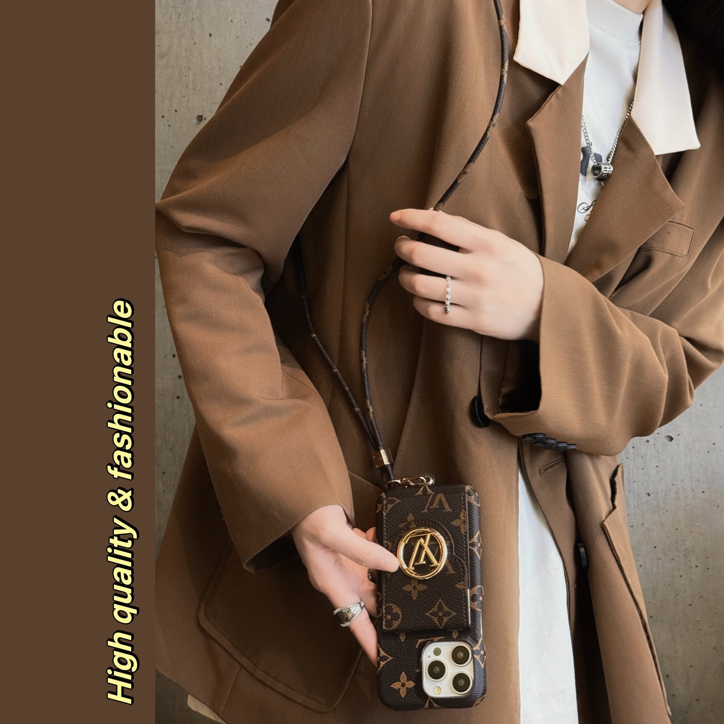 Lou Card Holder Chain iPhone etui