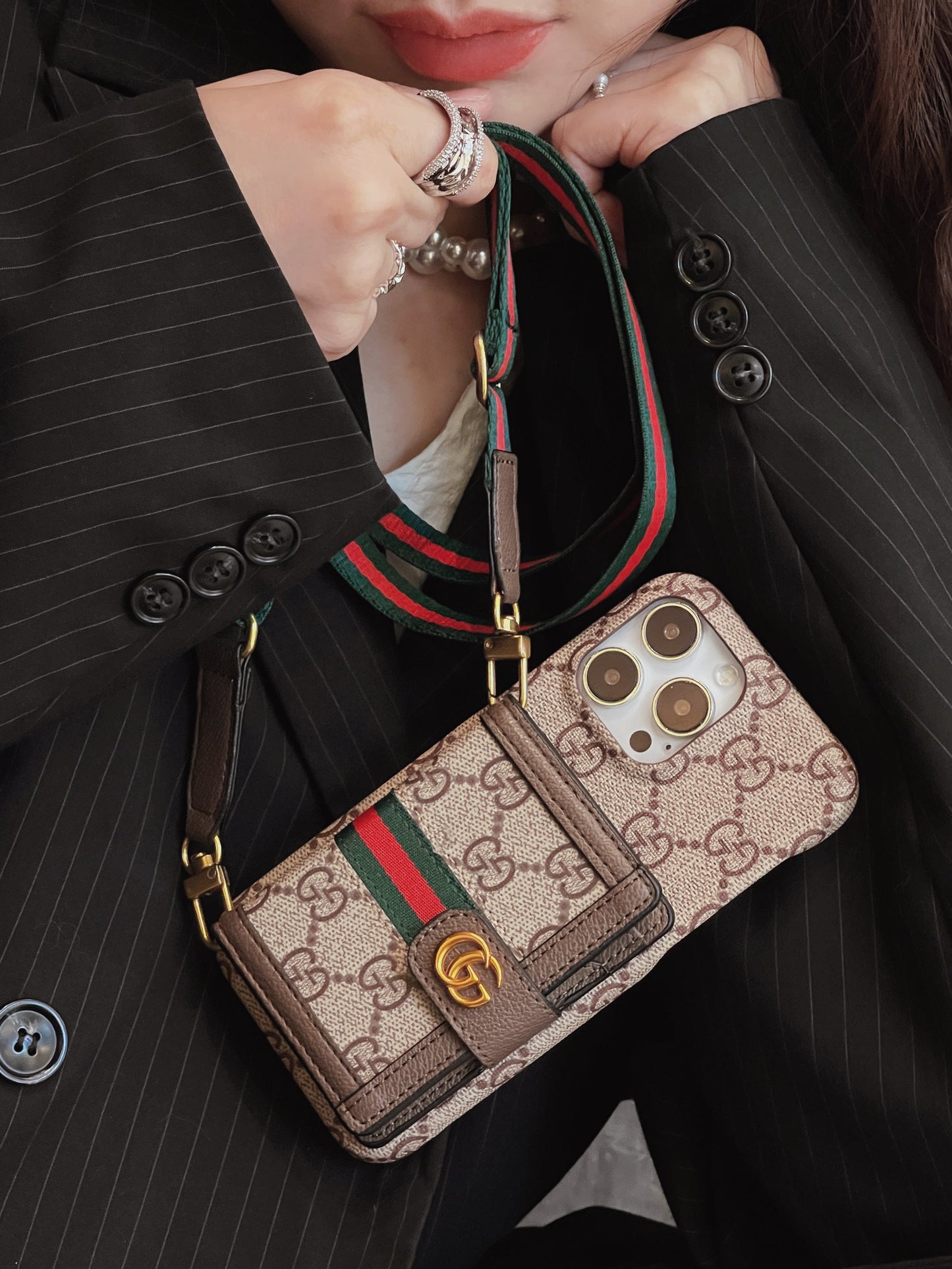 GG Card Bag iPhone Fodral