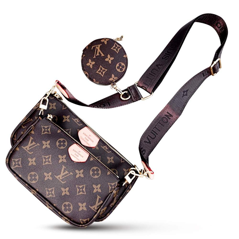 Allure 三合一豪華手機殼帶可拆卸肩帶