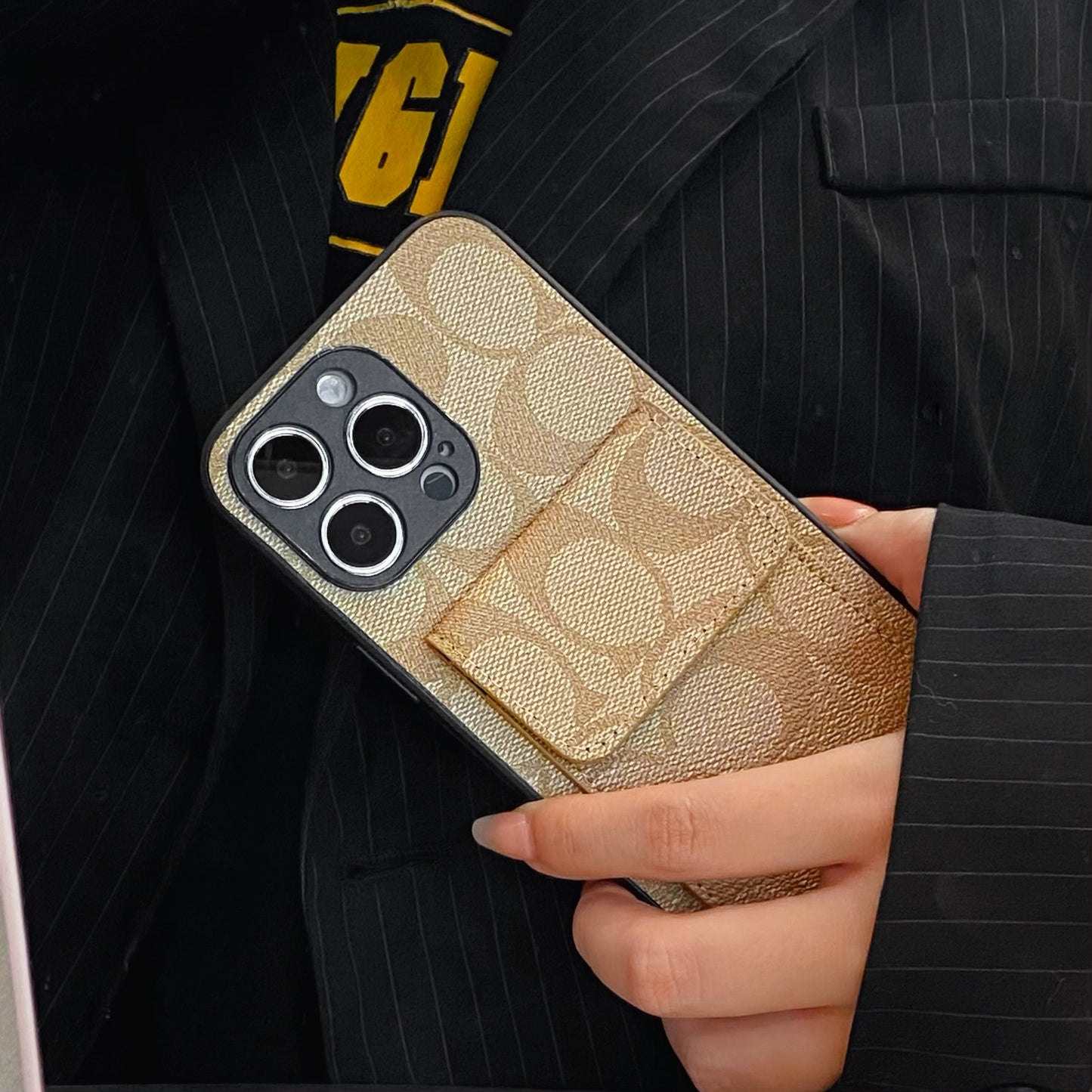 Valmentaja iPhone-kotelo ja lompakkokahvi-HP240513