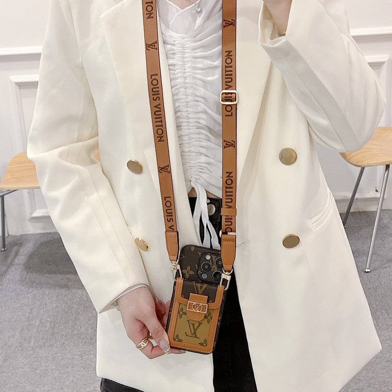 Crossbody pouzdro na iPhone Card Holder