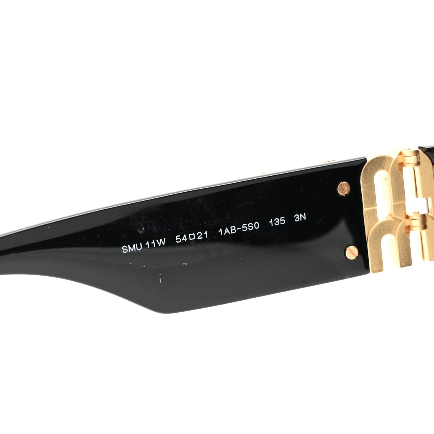 Acetate Oval Glimpse Sunglasses Black
