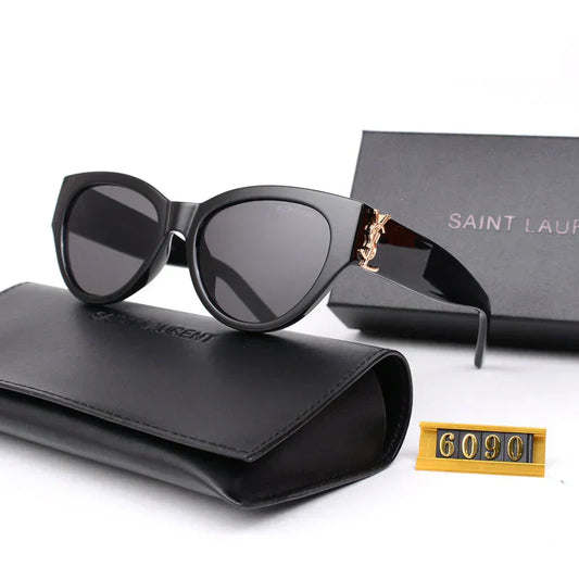 Gafas de sol de lujo con montura grande Y-019