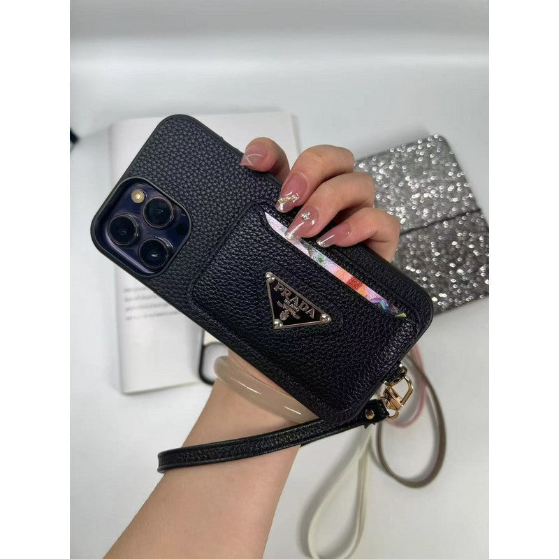 Pra Vierfarben-Kartentasche für iPhone