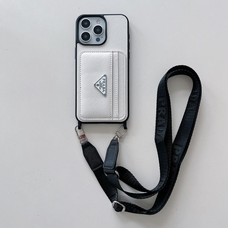 Etui na iPhone'a z uchwytem na karty Pra