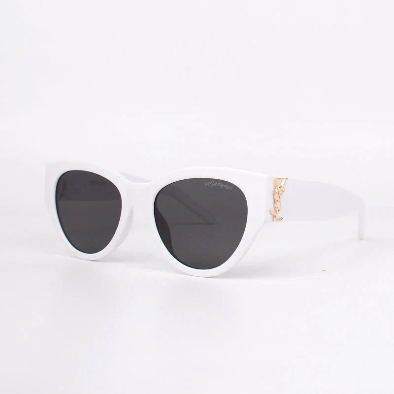 Luxe zonnebril met groot frame Y-019
