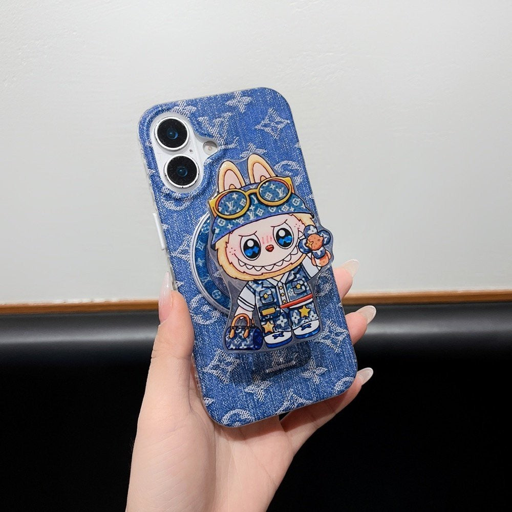 Labubu x Denim Vibes MagSafe iPhone Case