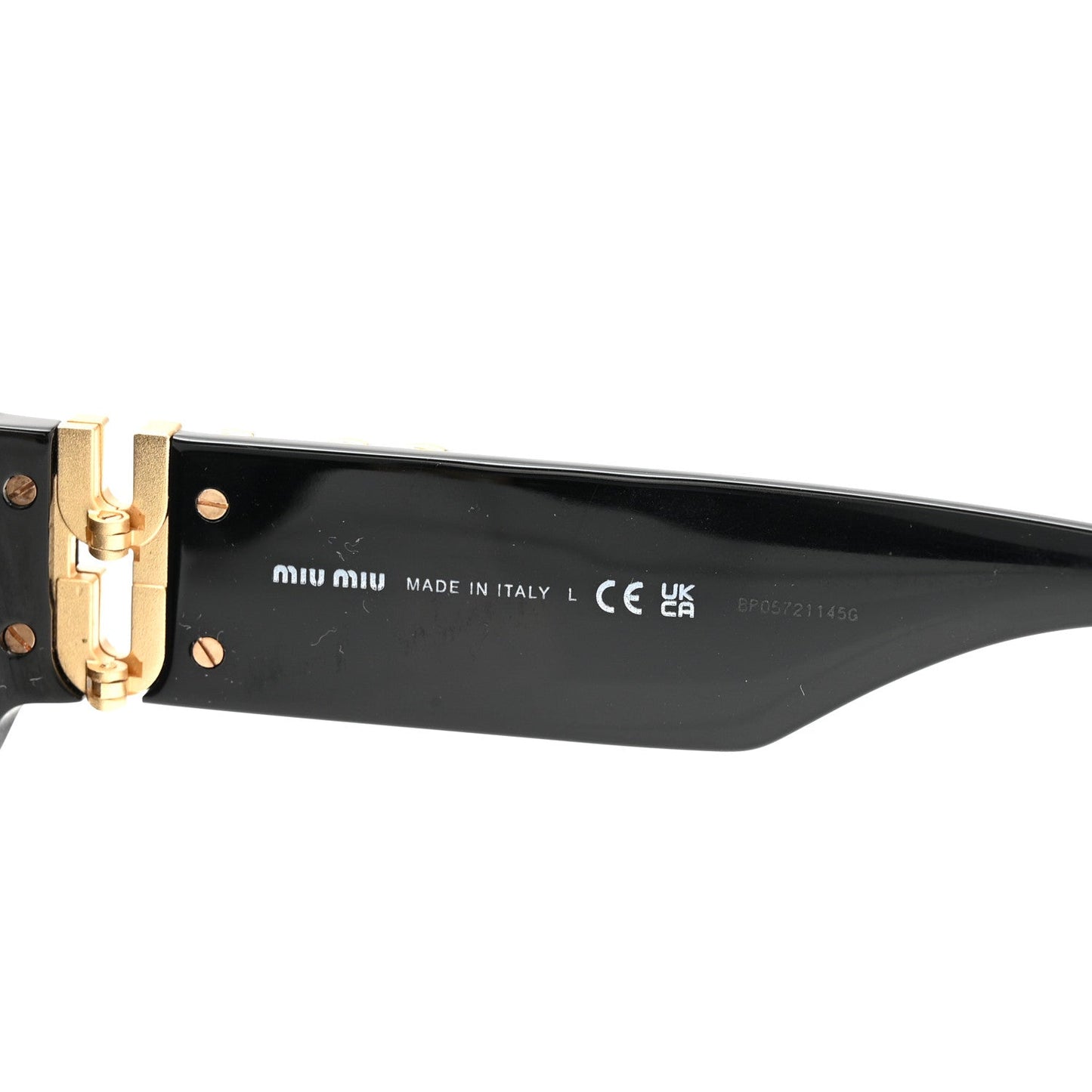 Acetate Oval Glimpse Sunglasses Black