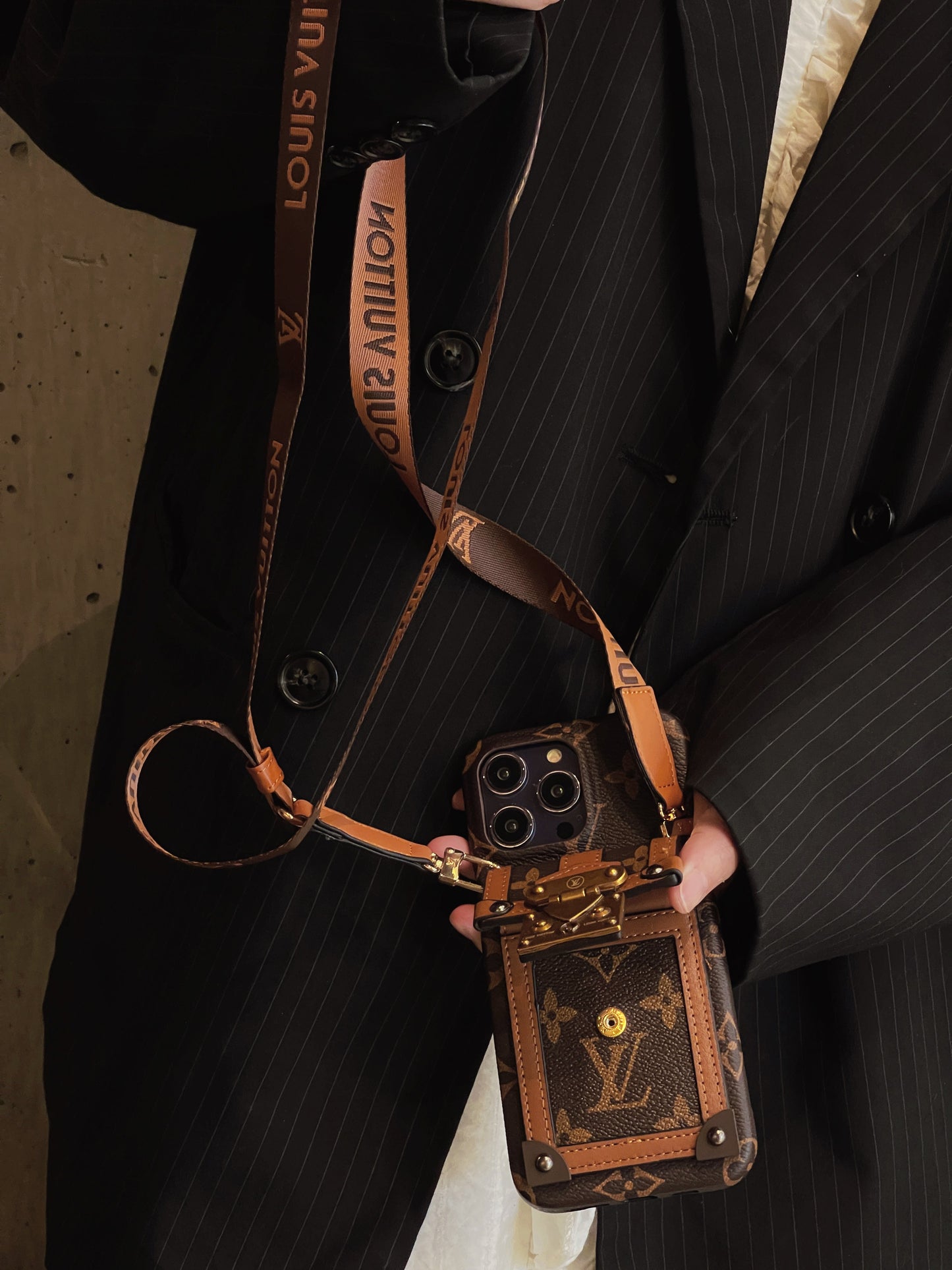 Lou Card Holder Chain iPhone etui