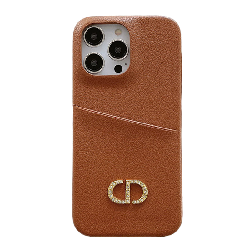 Funda de cuero para iPhone CD