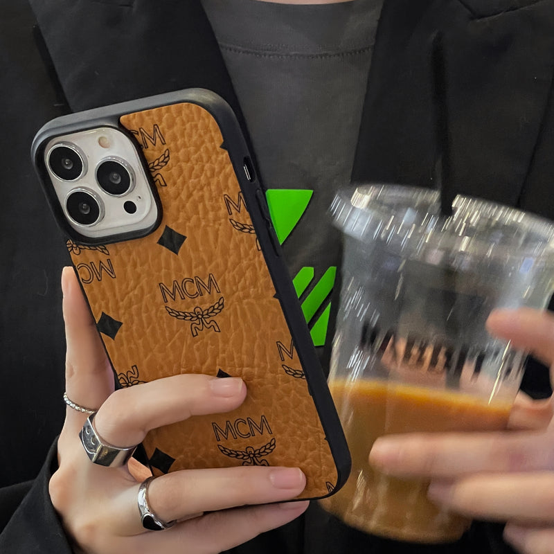 MCM iPhone-hoesje Geel-MCK240603