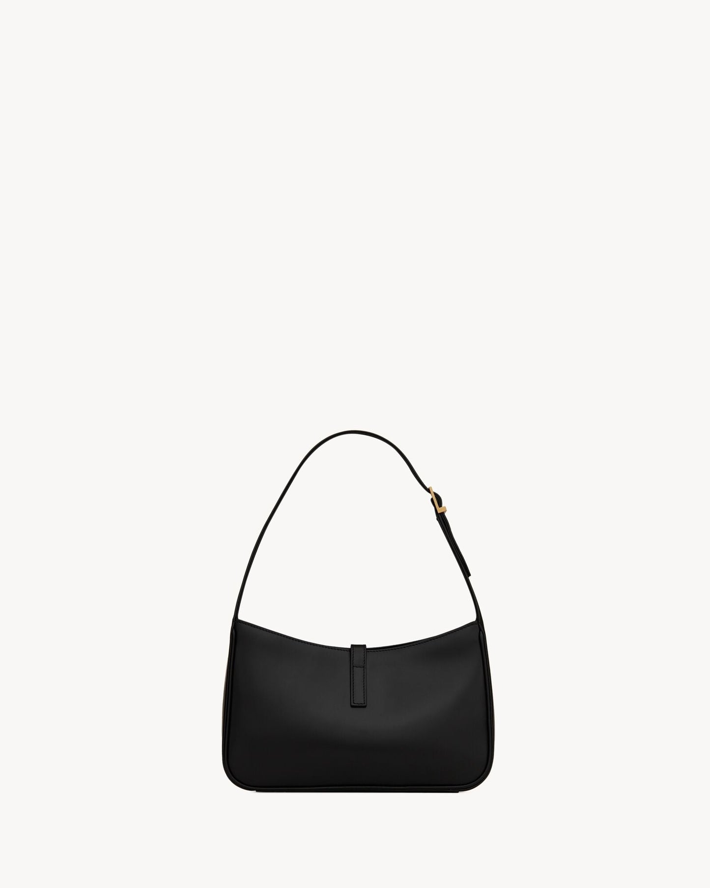 Saint Laurent Le 5 à 7 Lakkbőr Hobo – Burgundy Elegance