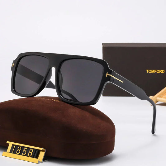 Gafas de sol cuadradas redondas 1858