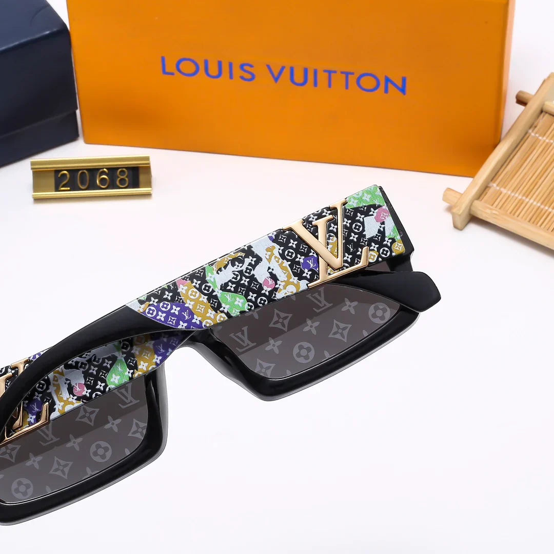 Óculos de sol quadrados da moda 2068