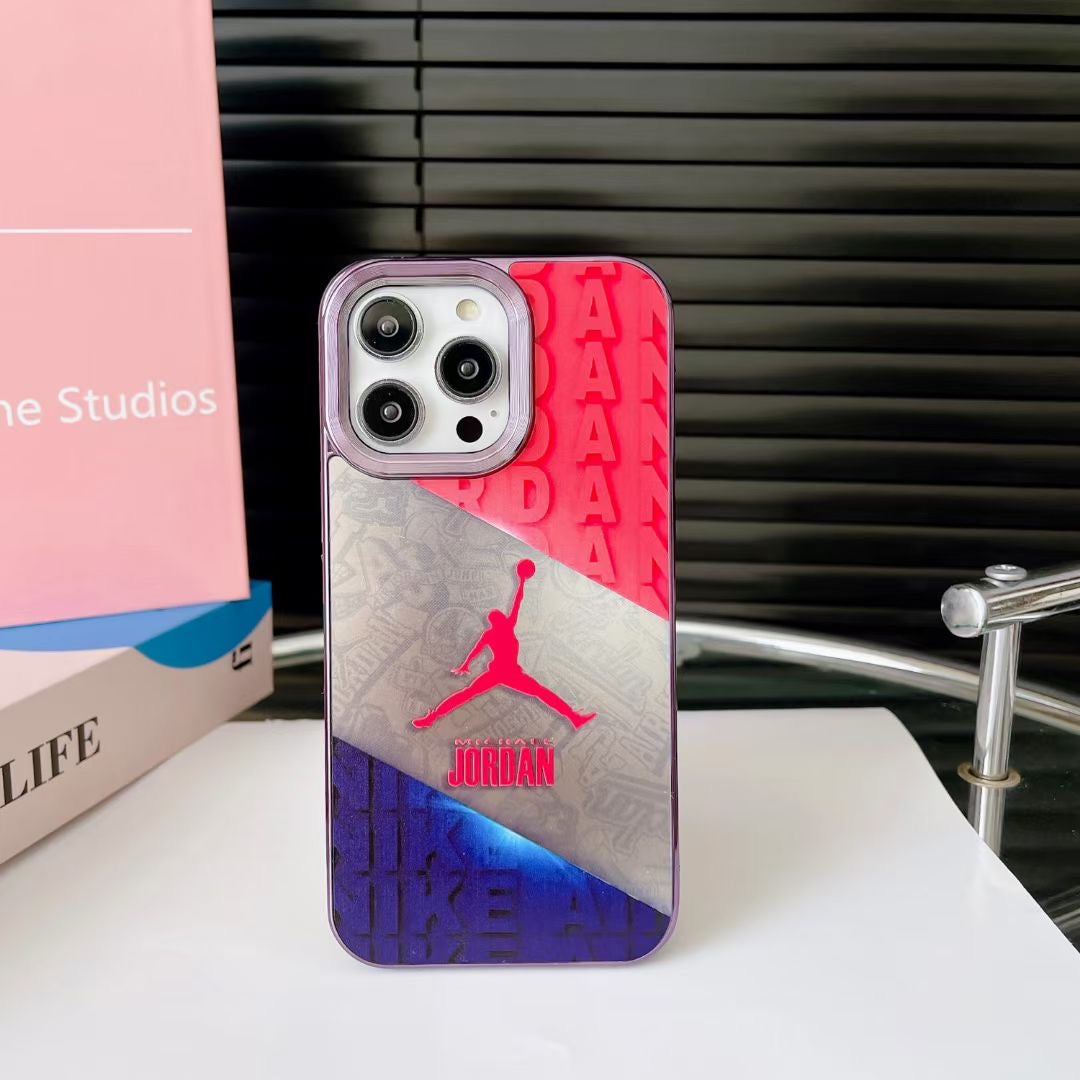 Jumpman 23 Design Silver iPhone Case