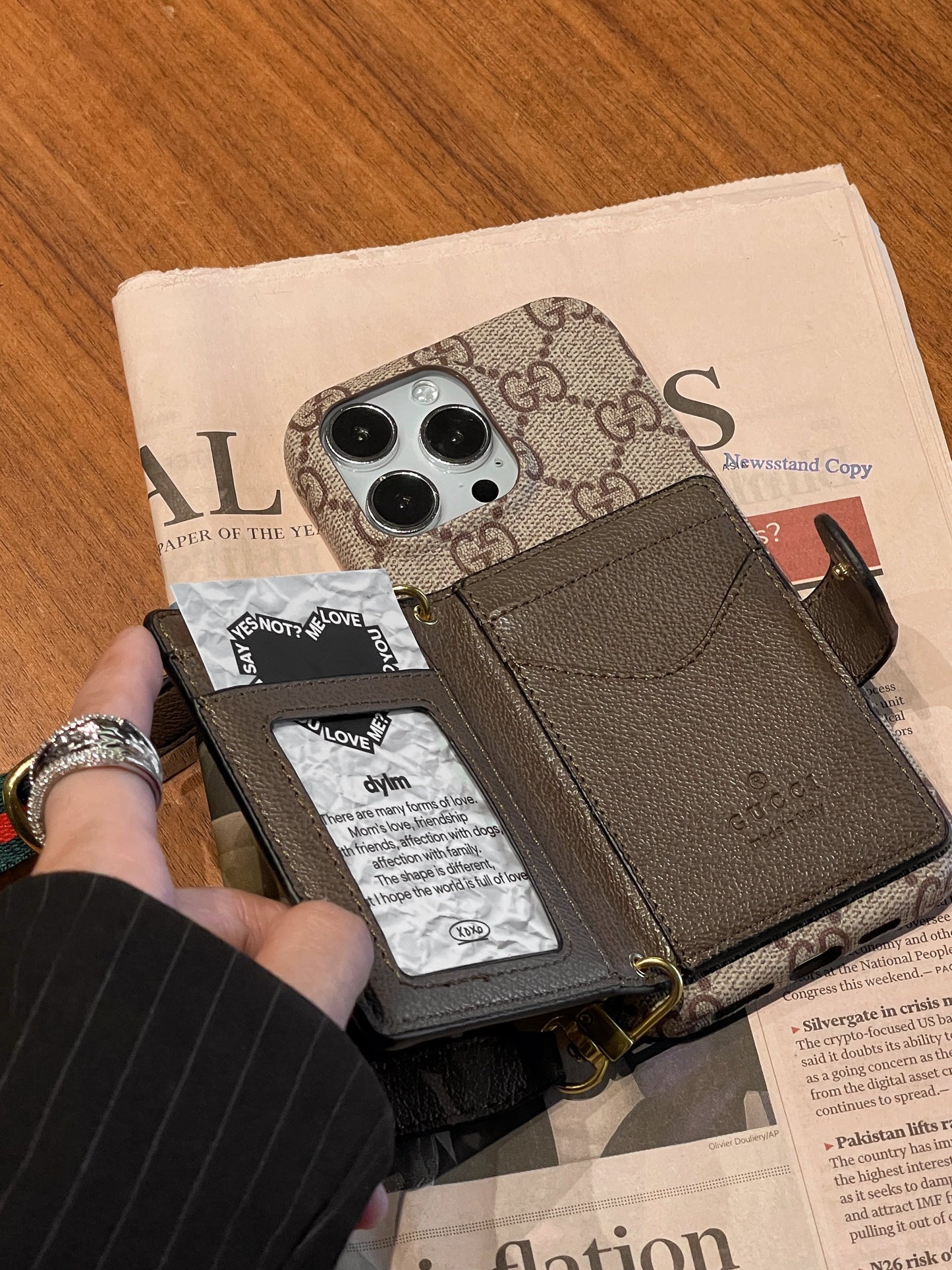 GG Card Bag iPhone Fodral