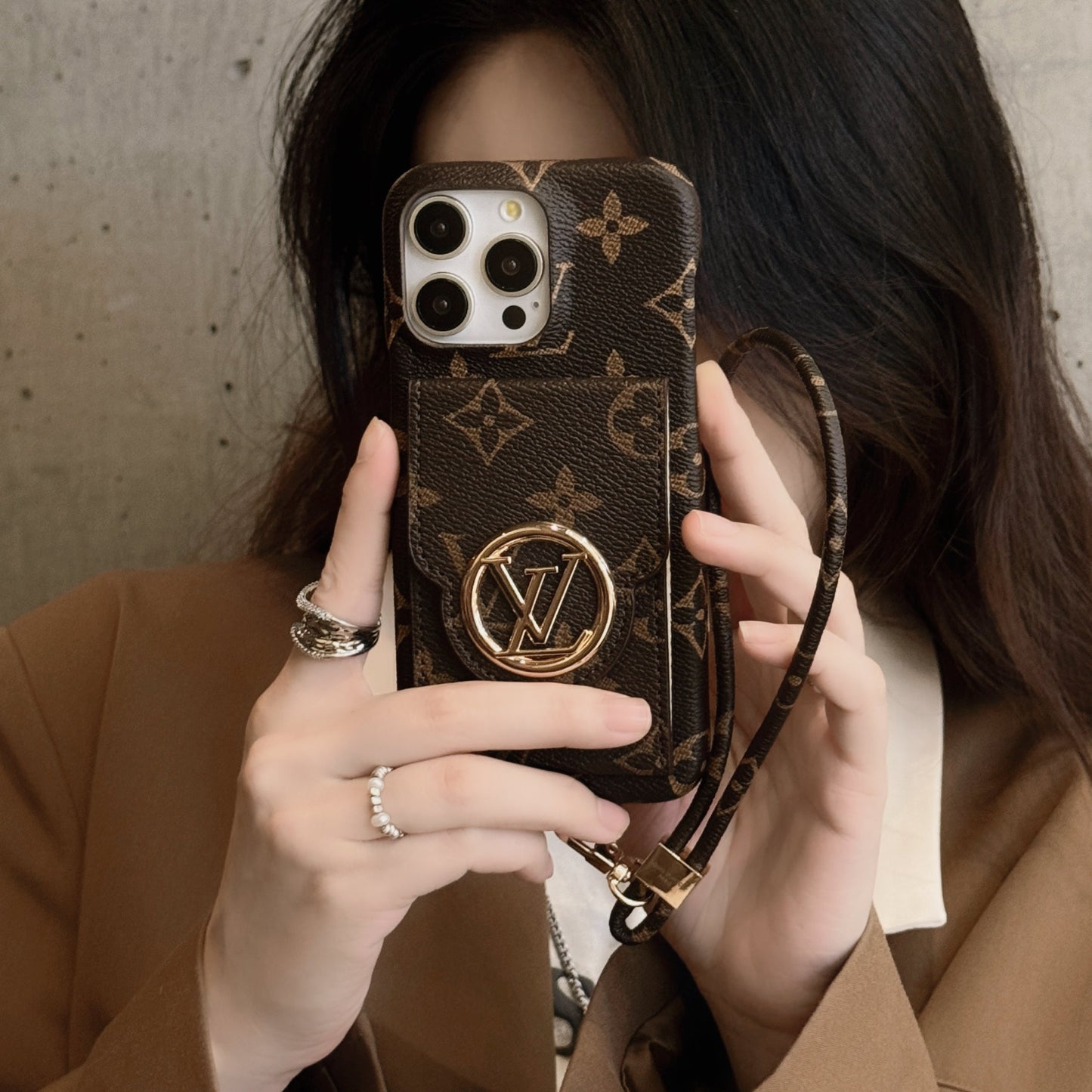 Lou Card Holder Chain iPhone etui