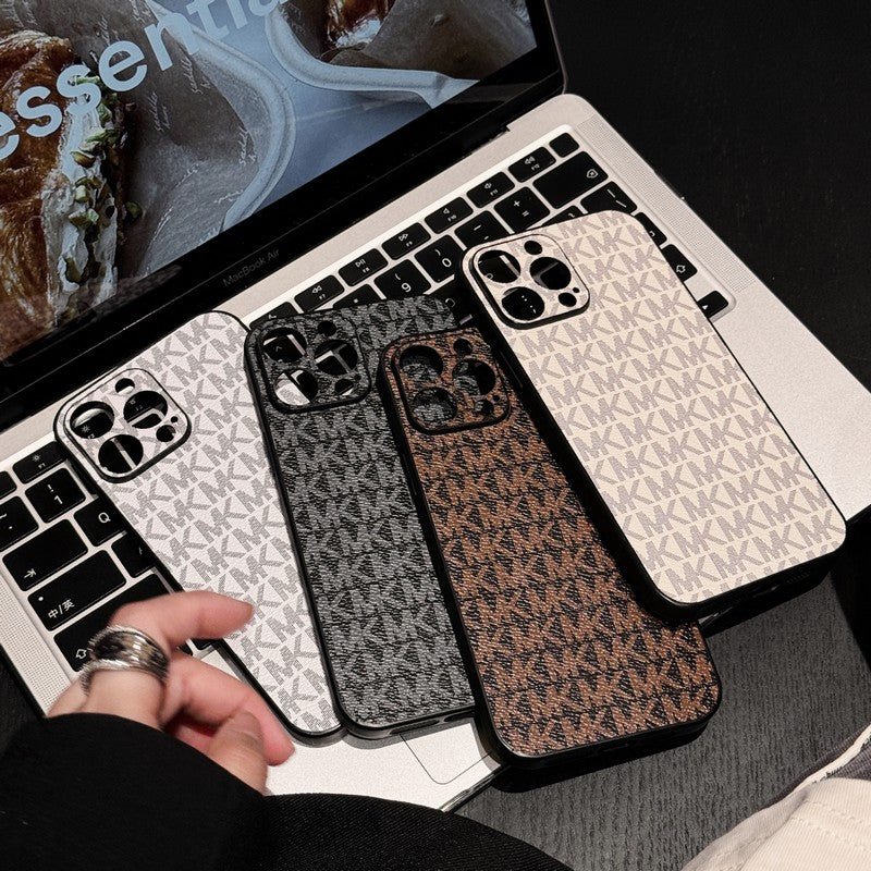 Custodia per iPhone in pelle MK