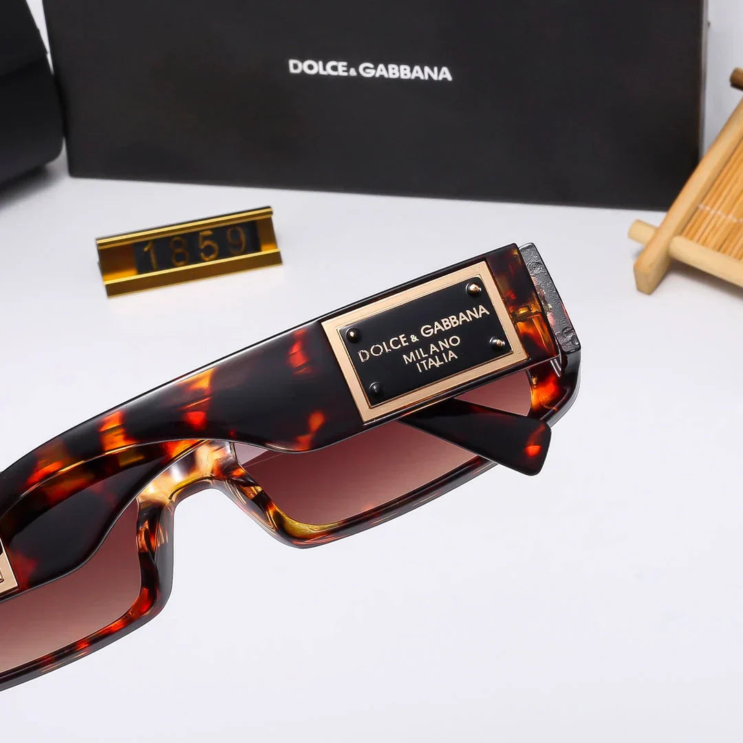 Låg kvadratiska solglasögon 1859