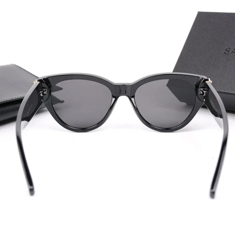 Luxe zonnebril met groot frame Y-019