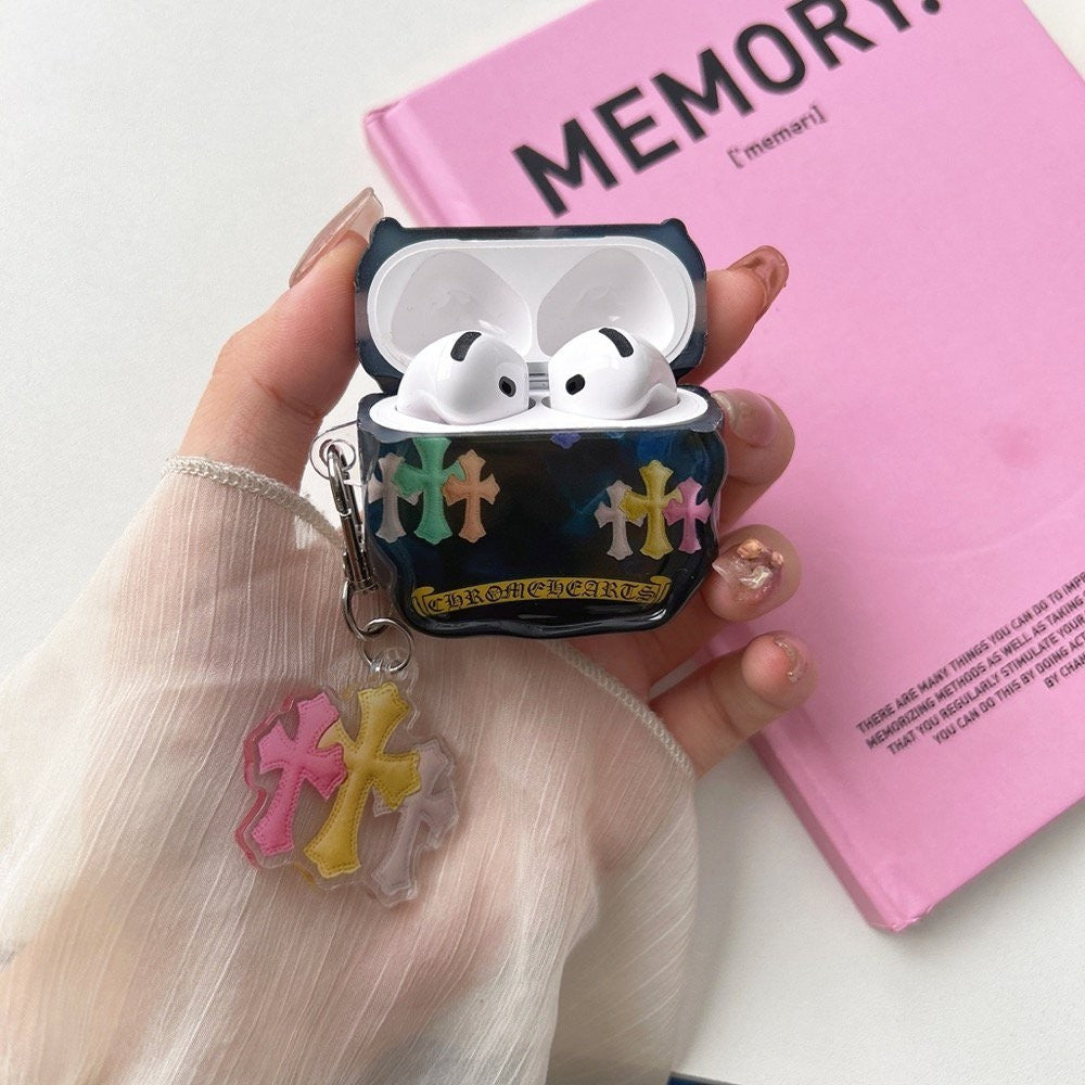 Multi-Cross Colored AirPod-fodral