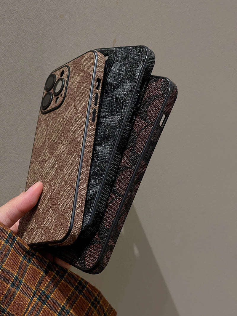 Capa Coach para iPhone Preta -QB240402