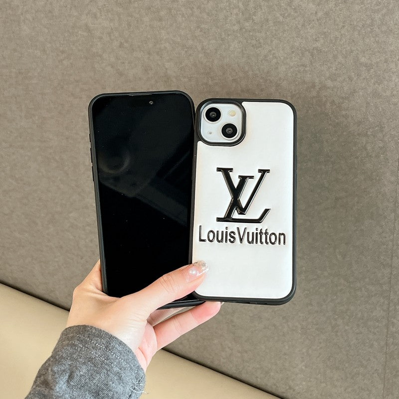 Étui pour iPhone en cuir Lou