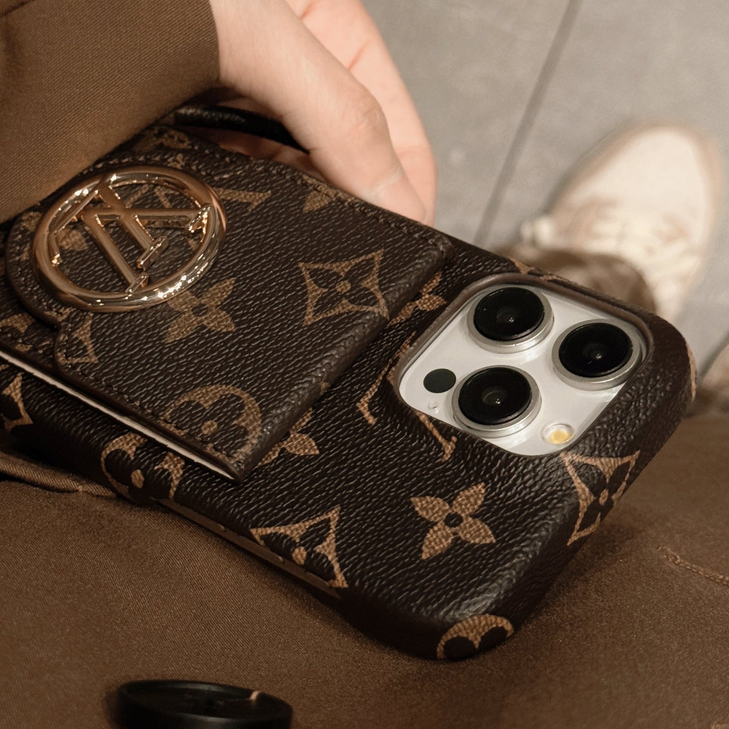 Lou Card Holder Chain iPhone etui