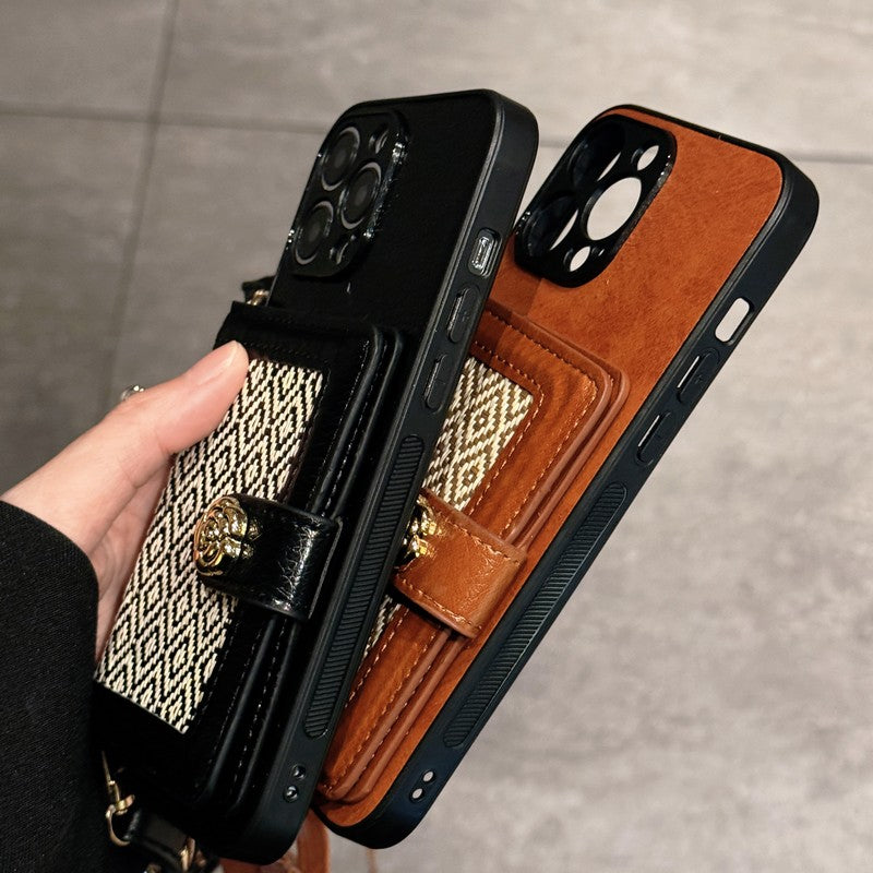 CC 카멜리아 크로스바디 아이폰 케이스