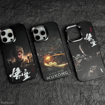 Zwarte mythe: Wukong iPhone-hoesje (MagSafe)