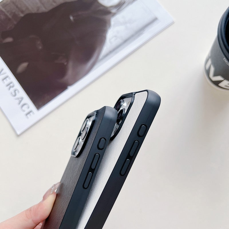 حافظة iPhone جلدية من Pra Crossbody