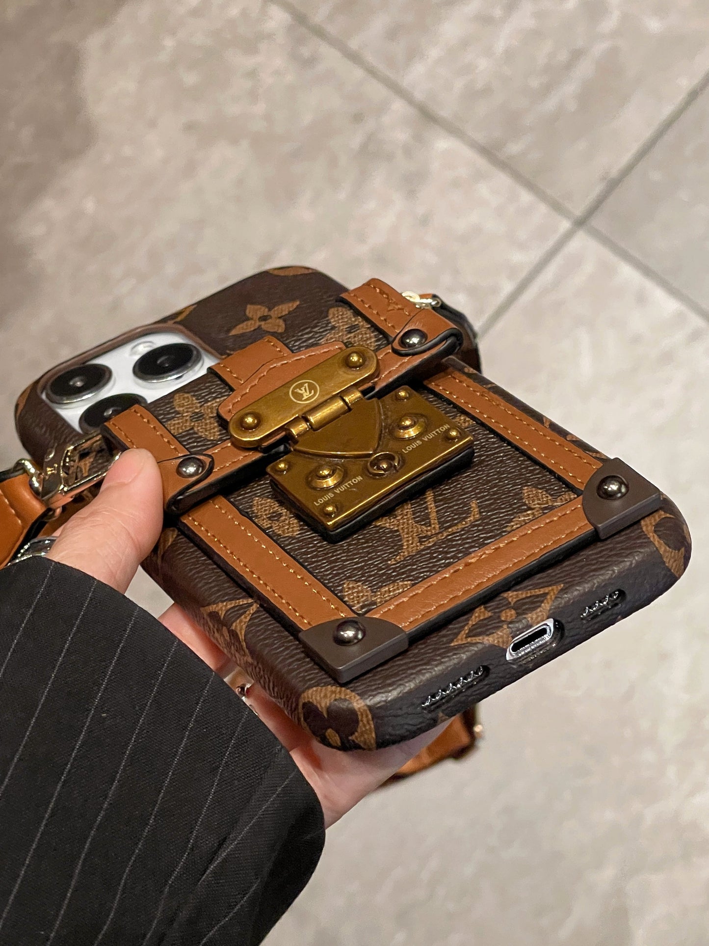 Lou Card Holder Chain iPhone etui